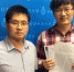 杜胜望教授 (左)及舒驰同学 - 香港科技大学